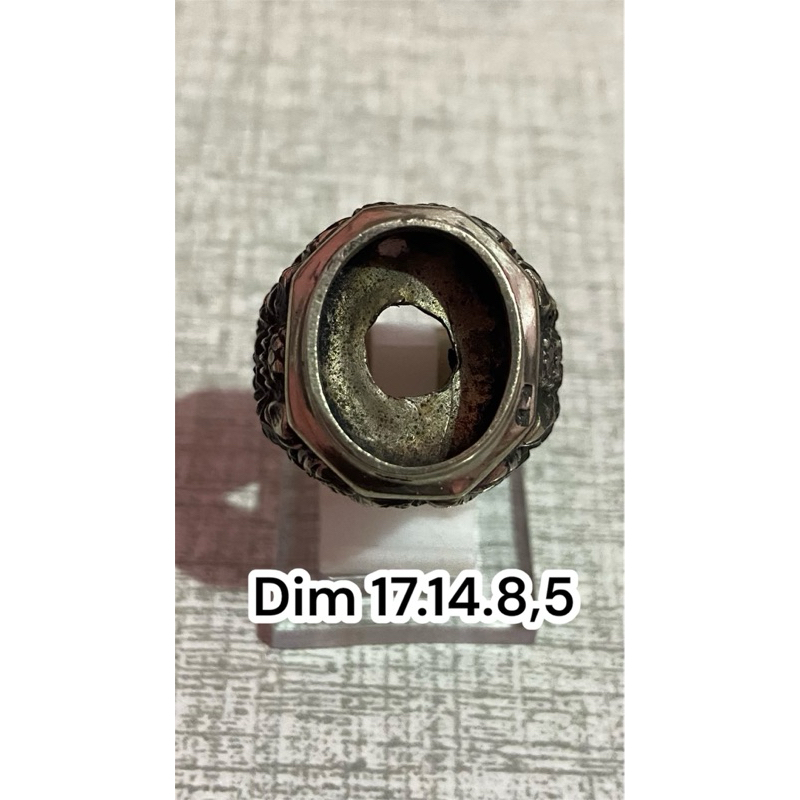 Ring cincin koin/emban koin kombinasi tembaga dan full koin