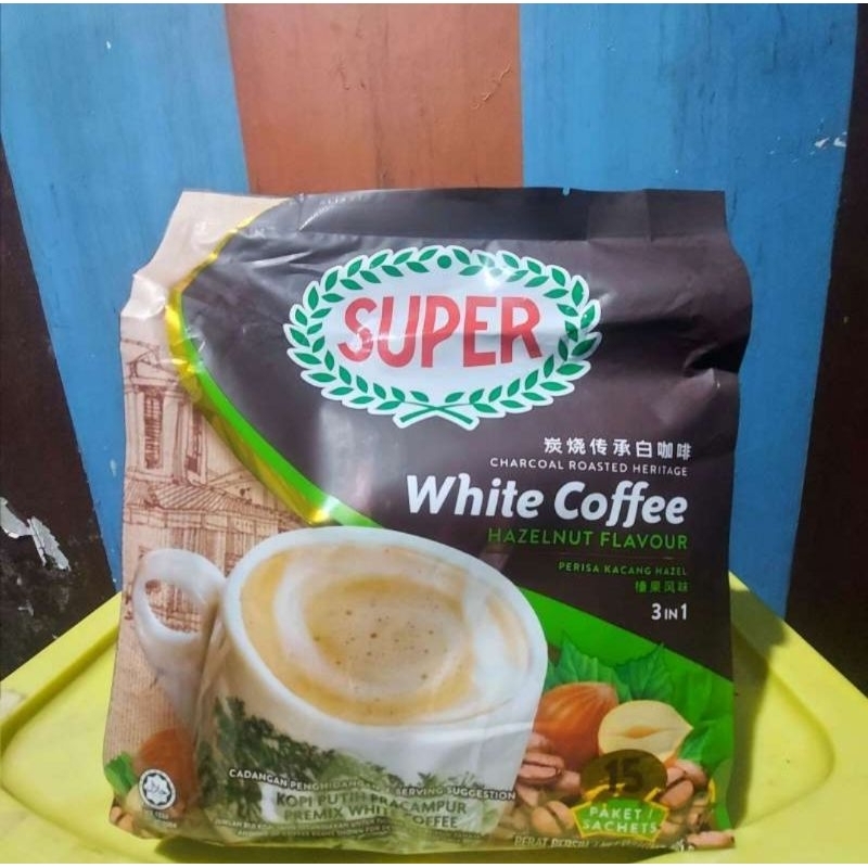 

Super white coffe Hazelnut flavour 540 GR