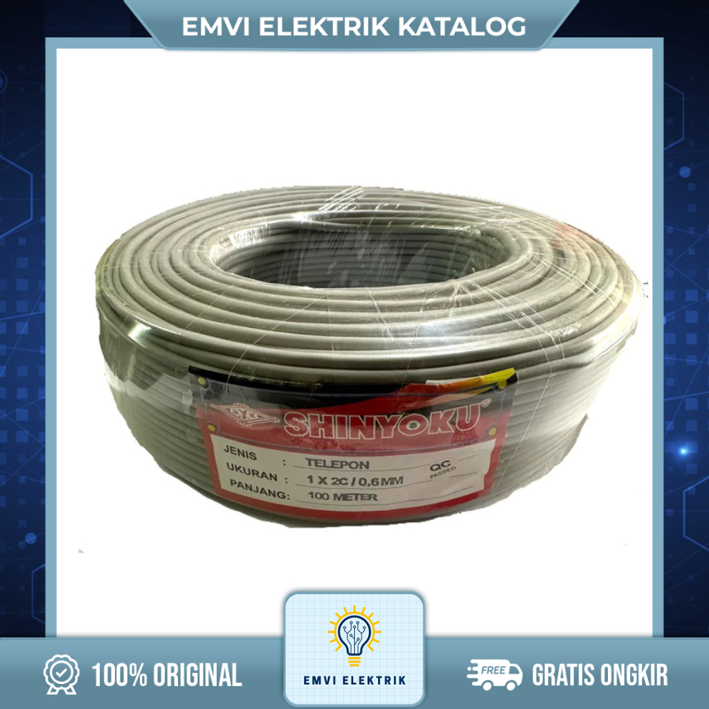 Kabel Telepon/ Kabel Tweeter Walet SHINYOKU