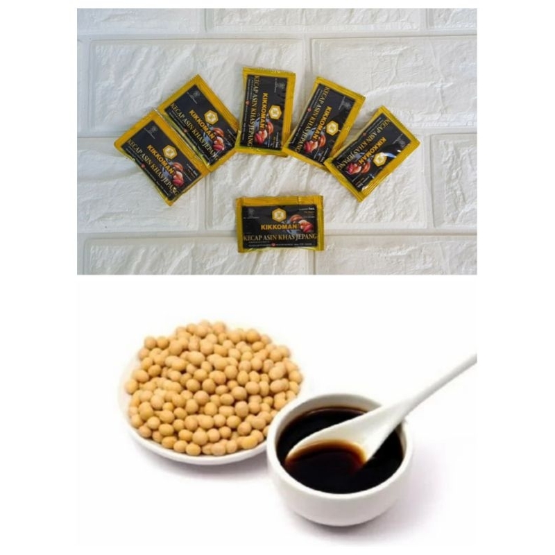 

Kecap Asin Kikkoman Soy Sauce Halal Sachet