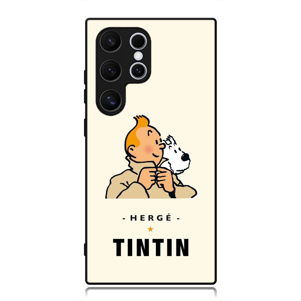 Phone Case Samsung Galaxy S25 S24 S23 S22 S21 S20 S10 Ultra Plus Fe Custom Rin Tin Tin HERGE