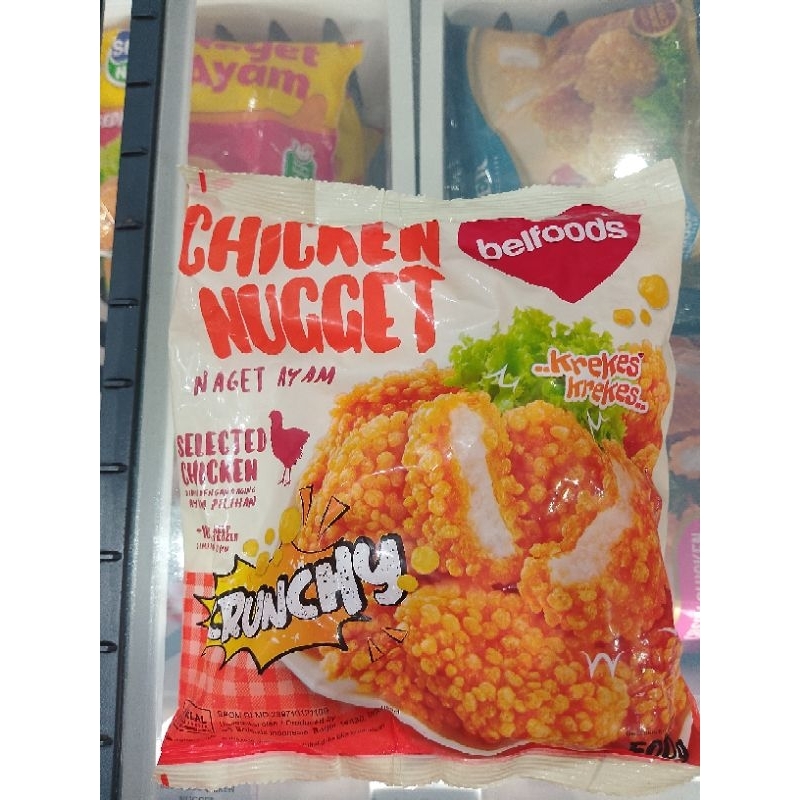 

belfoods chicken nugget bubble 500gr