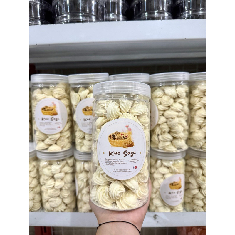 

Sagu Keju Premium Ukuran Toples 1L