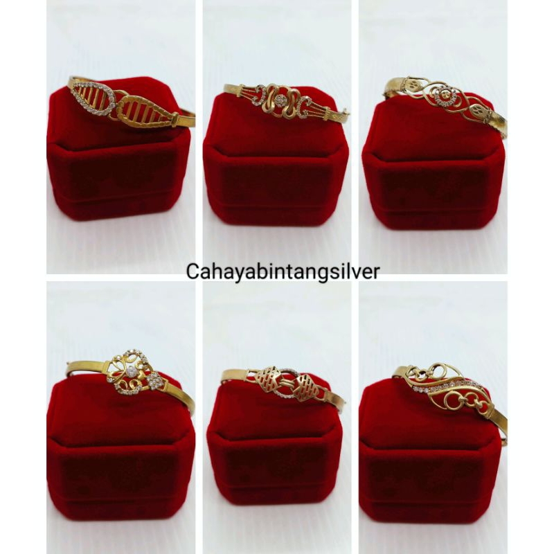 GELANG PERAK 925,GELANG BANGLE WANITA,PERAK ASLI 925 BISA BUY BACK