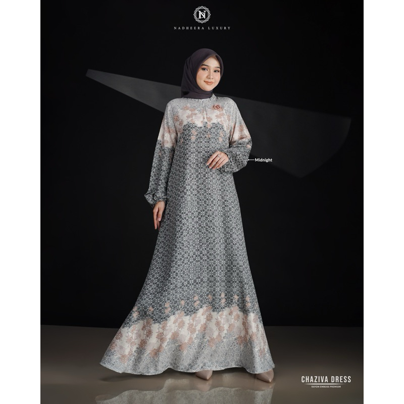 CHAZIVA DRESS||DRESS RAYON PREMIUM ||NADHEERA LUXURY