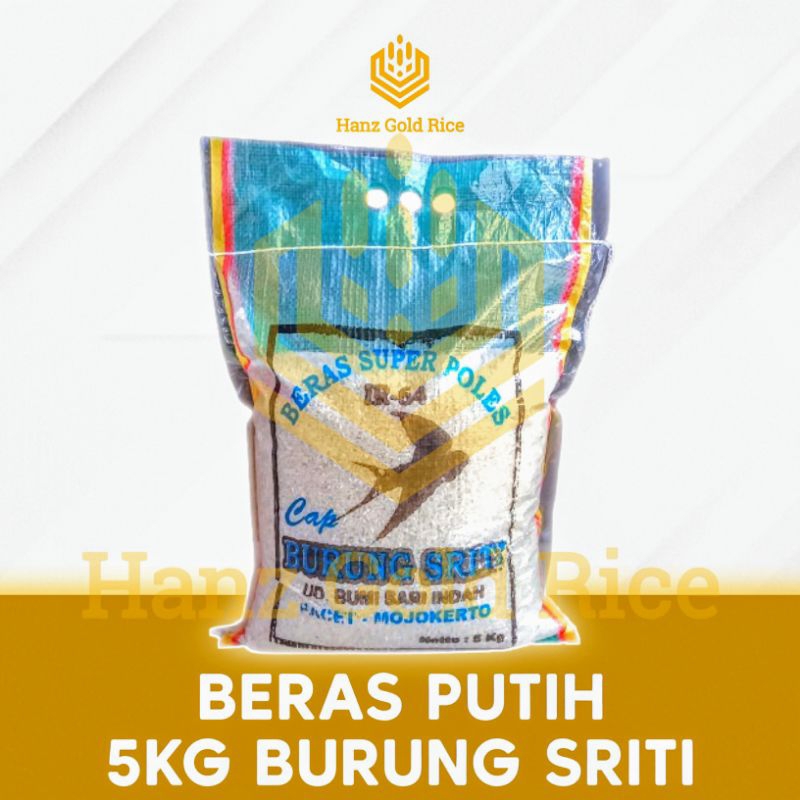 

Beras Sriti 5kg/beras Cap Sriti 5kg/Beras Idul Fitri (5kg)