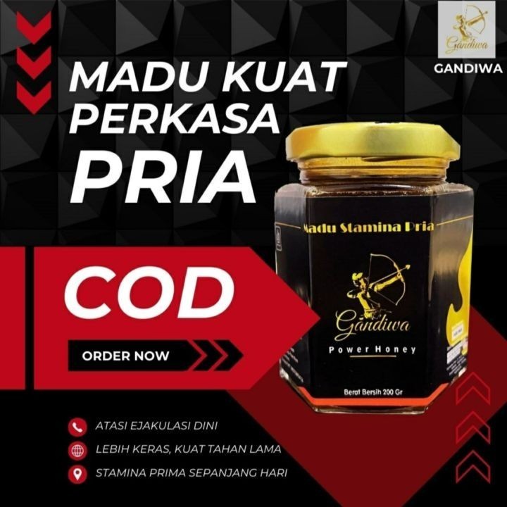 

Stamina On Terus! Prima Herbal Unuk Pria Tahan Lama Gandiwa Power Honey Madu Gandiwa Madu Stamina Pria Tahan Lama Hingga 4 Jam 10x Lebih Kuat Tahan lama Tanpa Efek Samping Ampuh 200gr