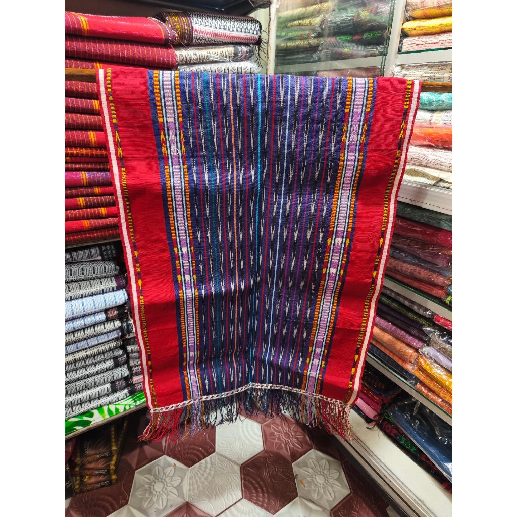 Ulos Toba Mangiring Tenunan Tarutung Ungu II