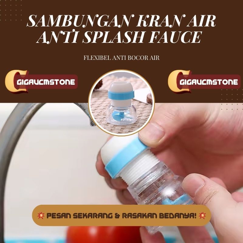 Sambungan Kran Air Fleksibel Anti Bocor / Anti Splash Plastik