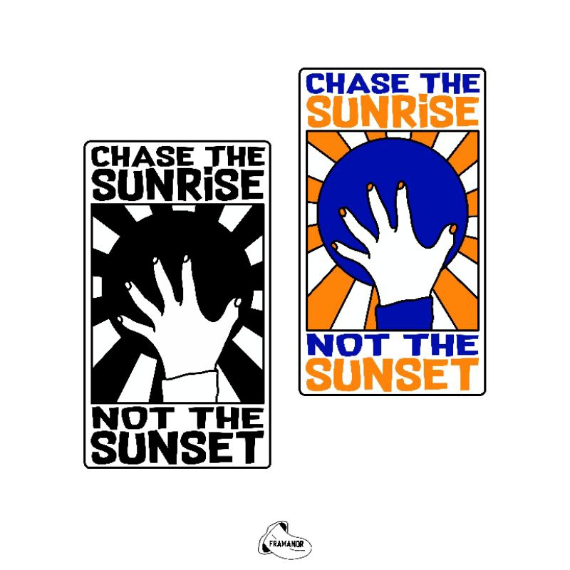 

Stiker kata kata - Chase Sunrise P01