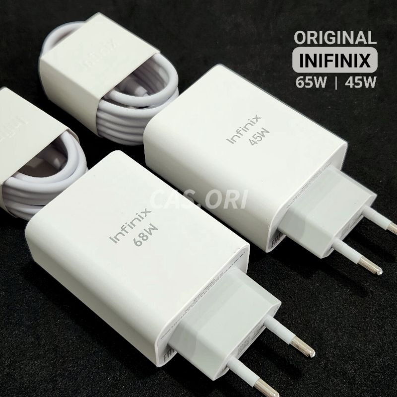CHARGER INFINIX 45 WATT, CHAGER INFINIX 68 WATT ORIGINAL