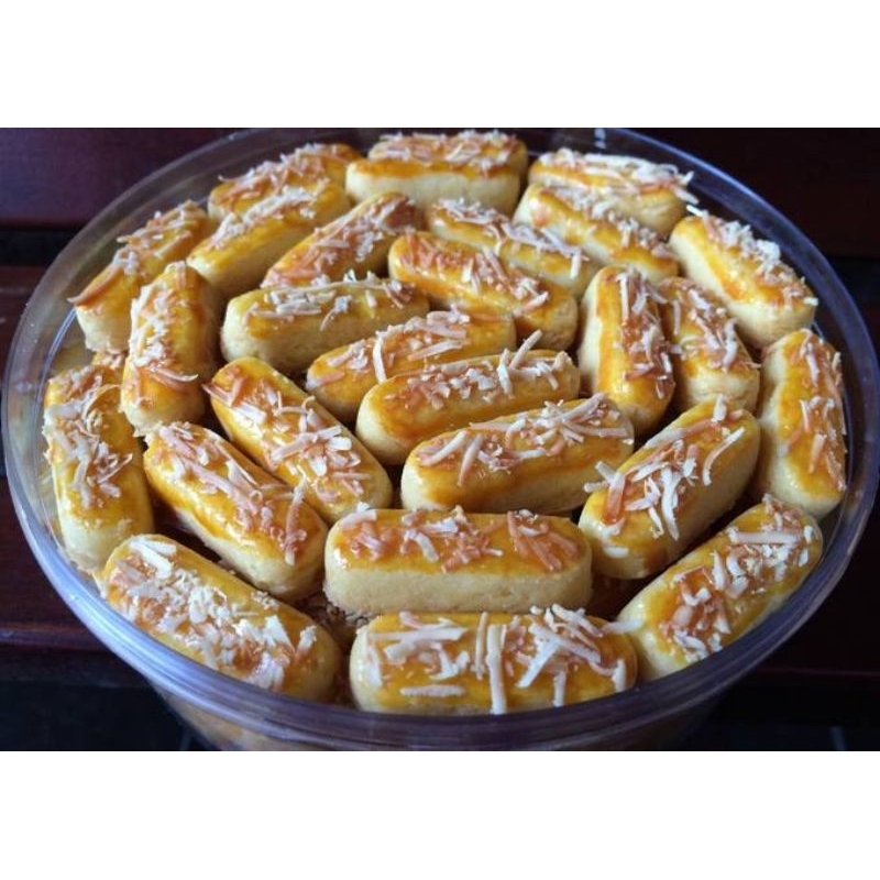 

Kue Kering Kastangel Keju Premium (homemade) toples 600ml
