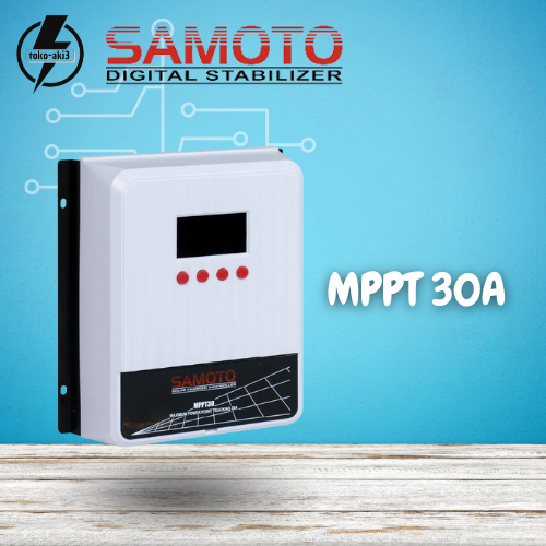 SOLAR CHARGER CONTROLLER MPPT 30A /SAMOTO /TENAGA SURYA / SOLAR PANEL
