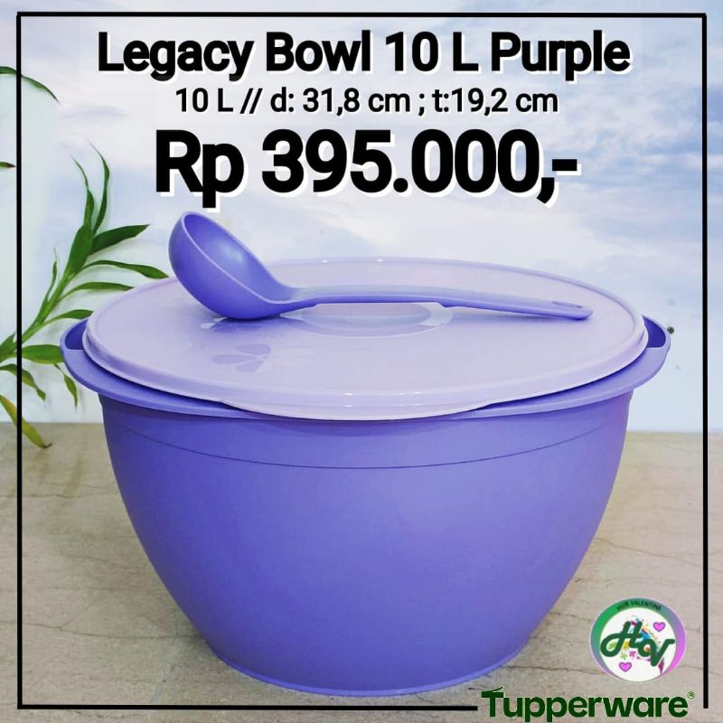 Legacy Bowl 10 L Purple