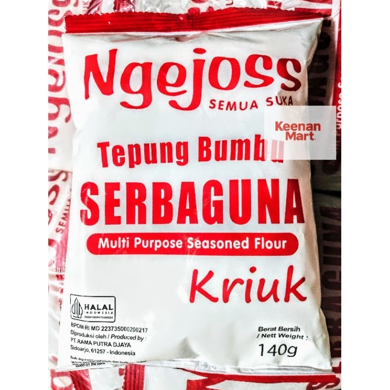 

Tepung Bumbu Serbaguna Kriuk NGEJOSS - 140g
