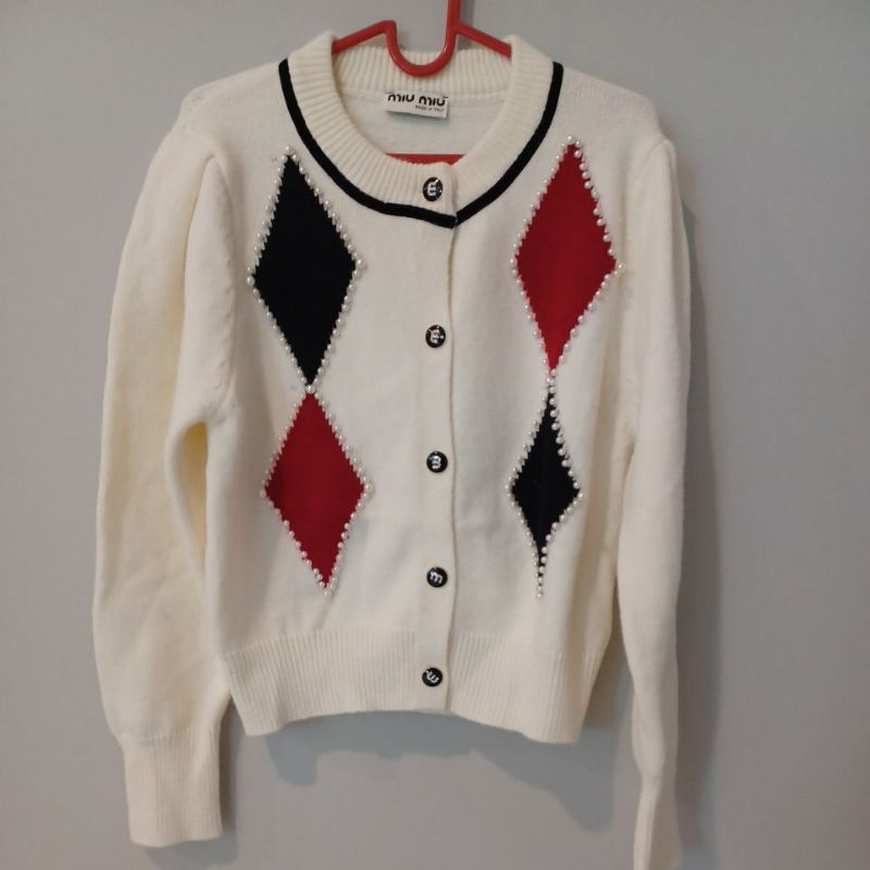 miu miu cardigan