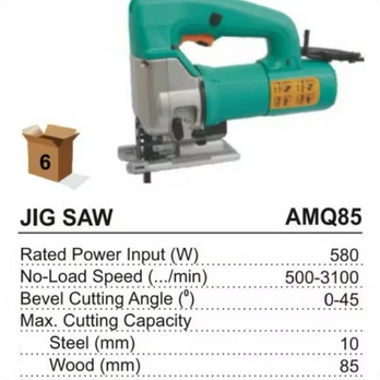 DCA AMQ85 Mesin Gergaji Jigsaw Mesin Gergaji Besi Dan Kayu