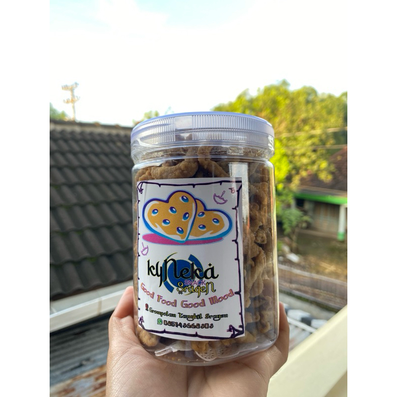 

Usus ayam kemasan toples