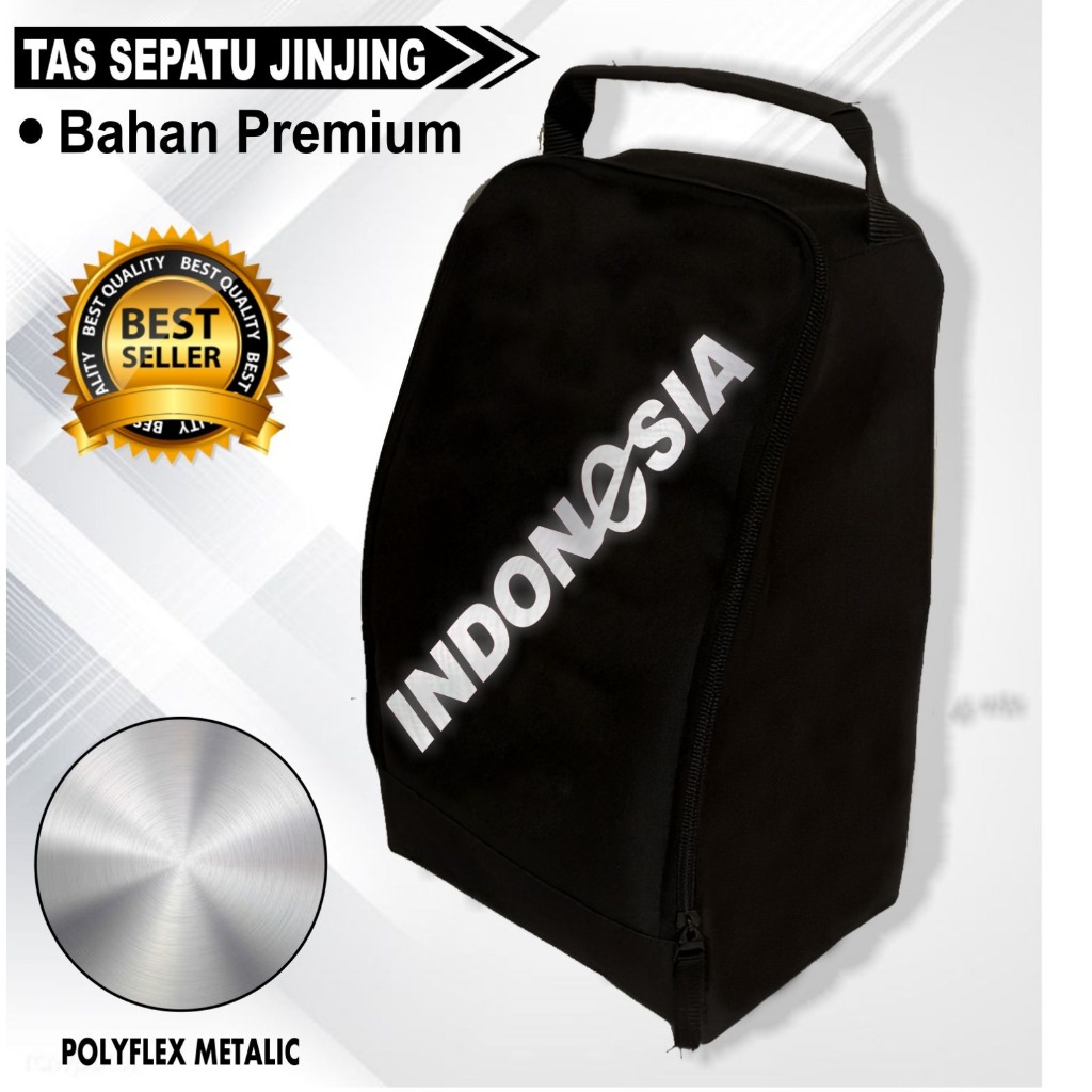 TAS SEPATU BADMINTON VOLI SEPAK BOLA TAS JINJING OLAHRAGA UNISEX TAS TANGAN TEBAL PREMIUM