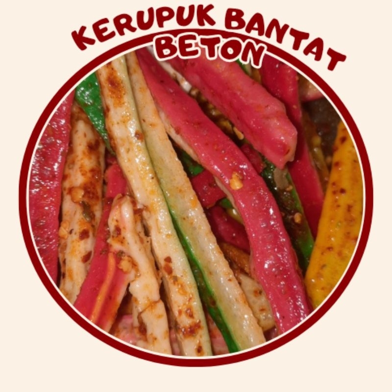 

[250gr] KERUPUK BANTAT BETON