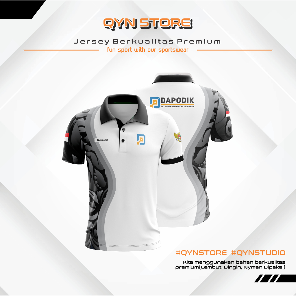 Kaos Operator | Kaos Dapodik | Kaos seragam operator sekolah