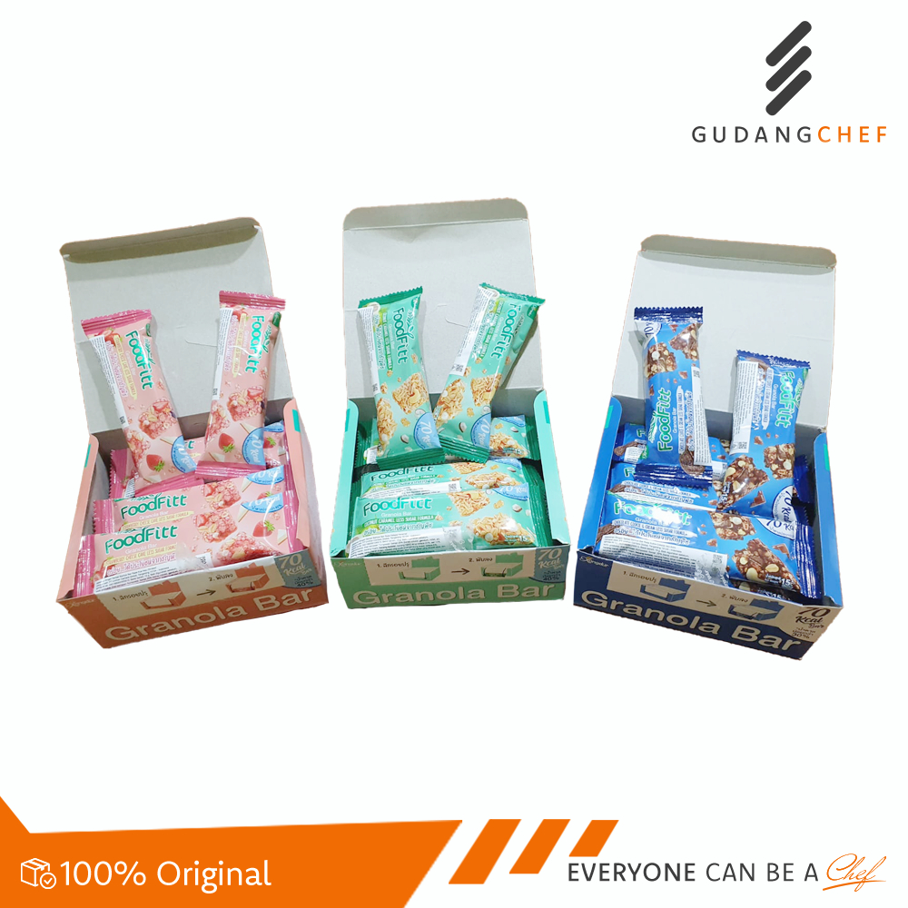 

FoodFitt Granola Bar - Camilan Sehat & Lezat
