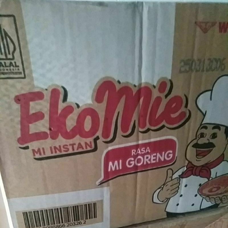 

Ekomie goreng 60g 1karton isi 40