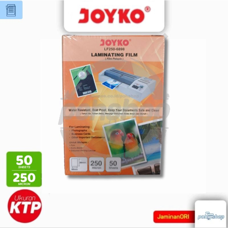

Joyko Laminating Film ID Card LF250-6898
