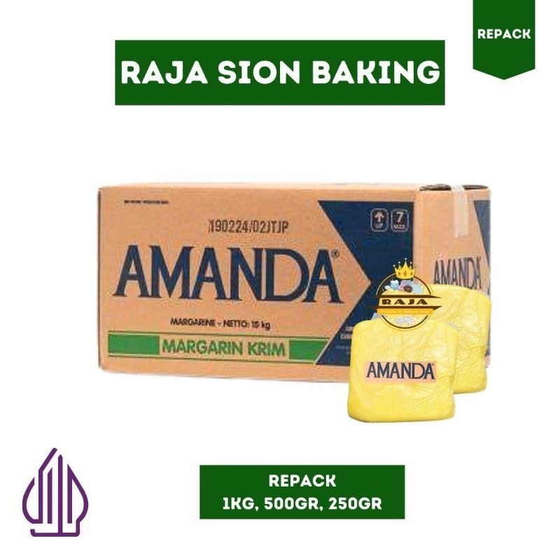 

Amanda Krim 250gr / Mentega Amanda Repack