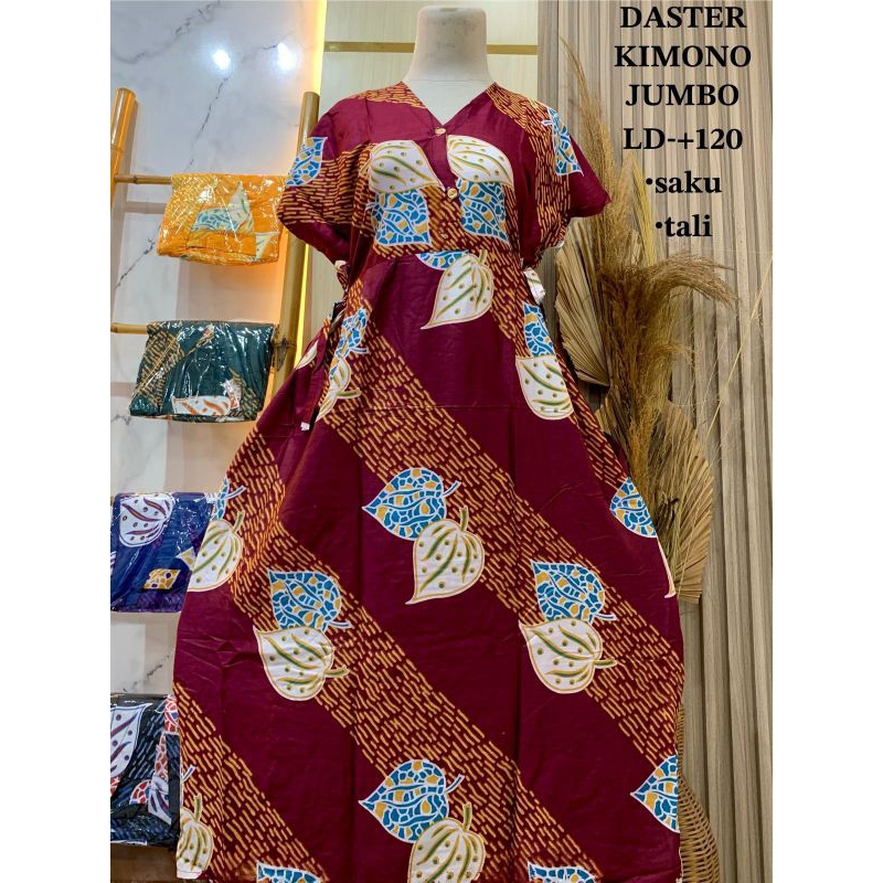 dress wanita kimono daster kimono wanita ukuran jumbo baju santai baju tidur busui friendly