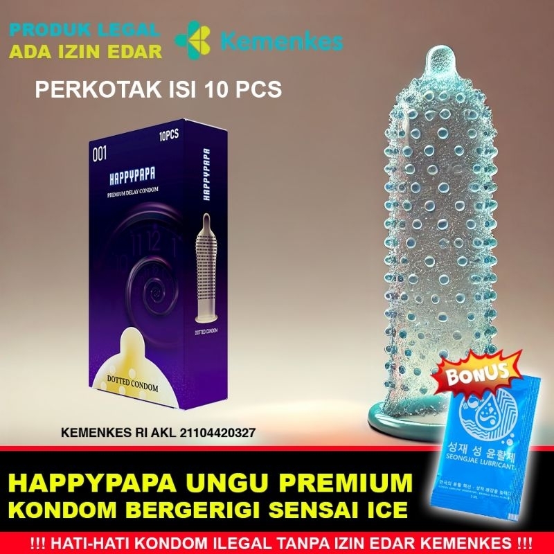 ORIGINAL Kondom Gerigi Tebal Premium - Bisa COD Privasi Terjamin SENTRAMEDIKA