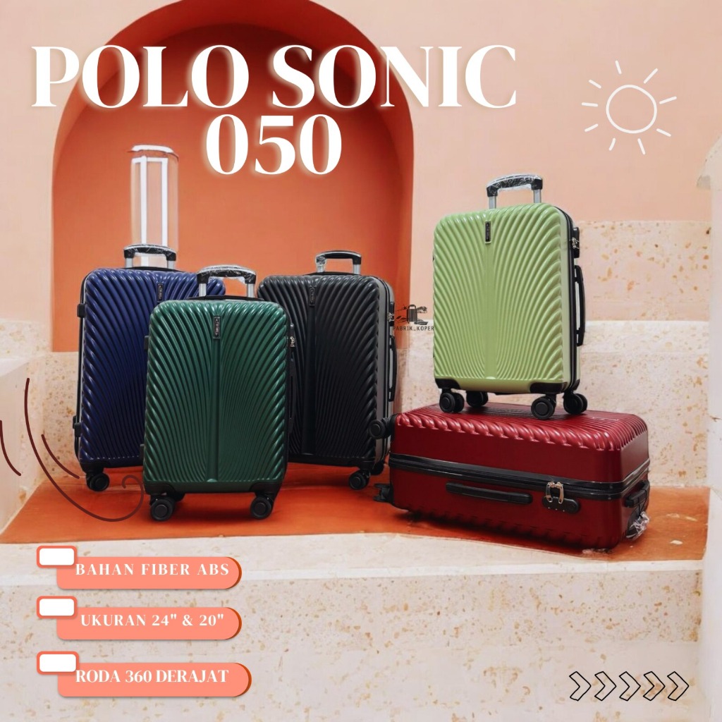 KOPER POLO SONIC 24INCH,KOPER UMROH,KOPER TRAVEL