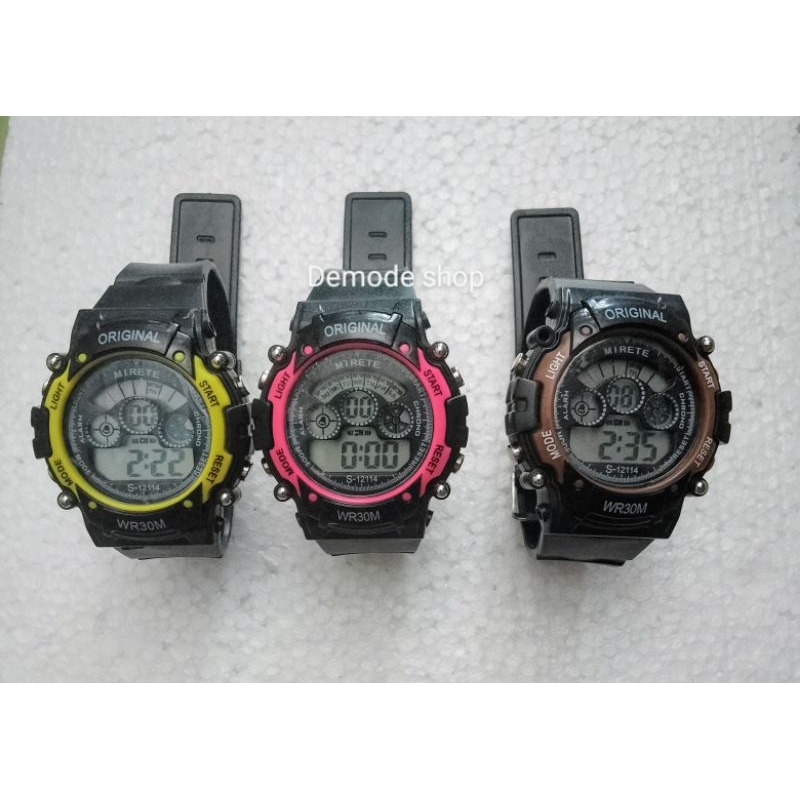 Jam Tangan Mirete Digital Led Anak Remaja