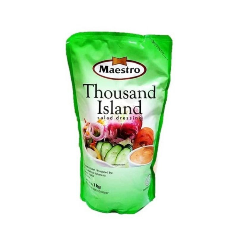 

maestro mayonaise thousand island pouch 1 kg