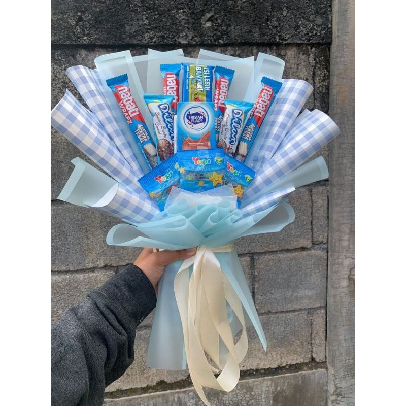

Snack Bouquet Biru Ceria