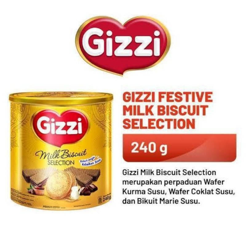 

Gizzi Milk Biscuit Kaleng an Jajan Lebaran Kaleng