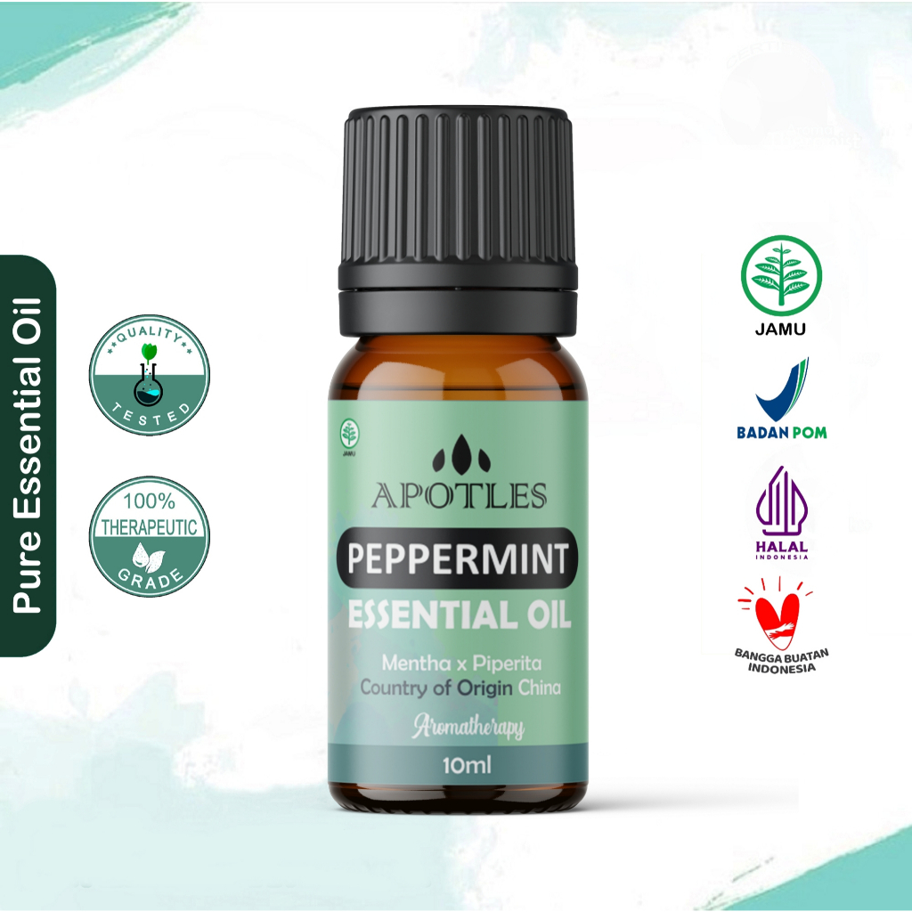 Peppermint Essential Oil - Minyak Aromaterapi Peppermint Essential Oil 10ml