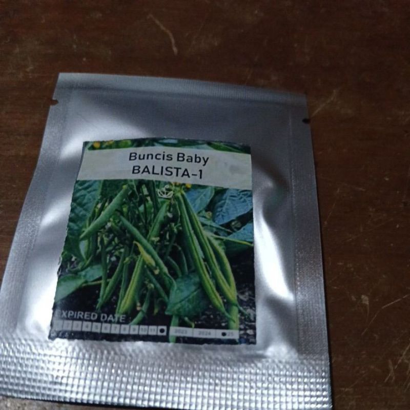 Bibit Benih Buncis Baby Balista 1