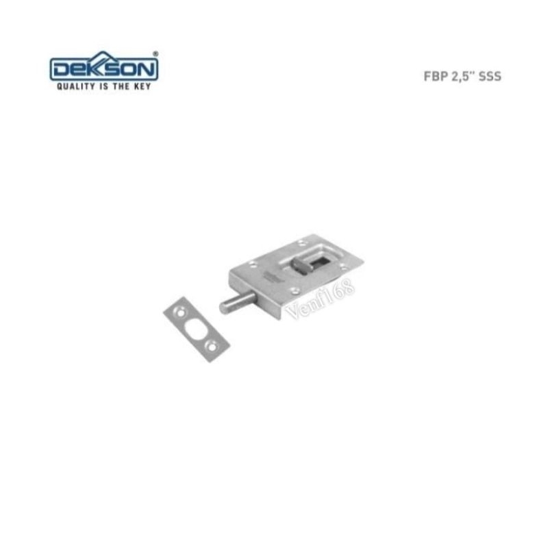 Grendel Tanam / Flush Bolt Plate Dekkson FBP 2.5" SSS *