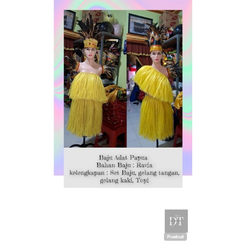Baju Papua Rumbai Ravia Satuan