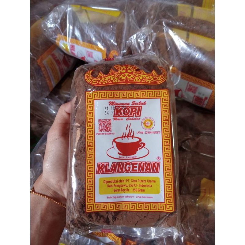

KOPI KLANGENAN 250g asli Pringsewu