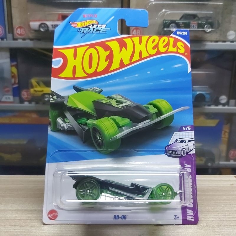 HOT WHEELS RD-06 BLACK 2025 - HOTWHEELS ORIGINAL