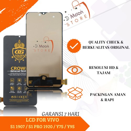 LCD TOUCHSCREEN VIVO S1 1907 / S1 PRO 1920/ Y7S / Y9S ORIGINAL FULLSET COMPLETE / LCD VIVO S1 / LCD 