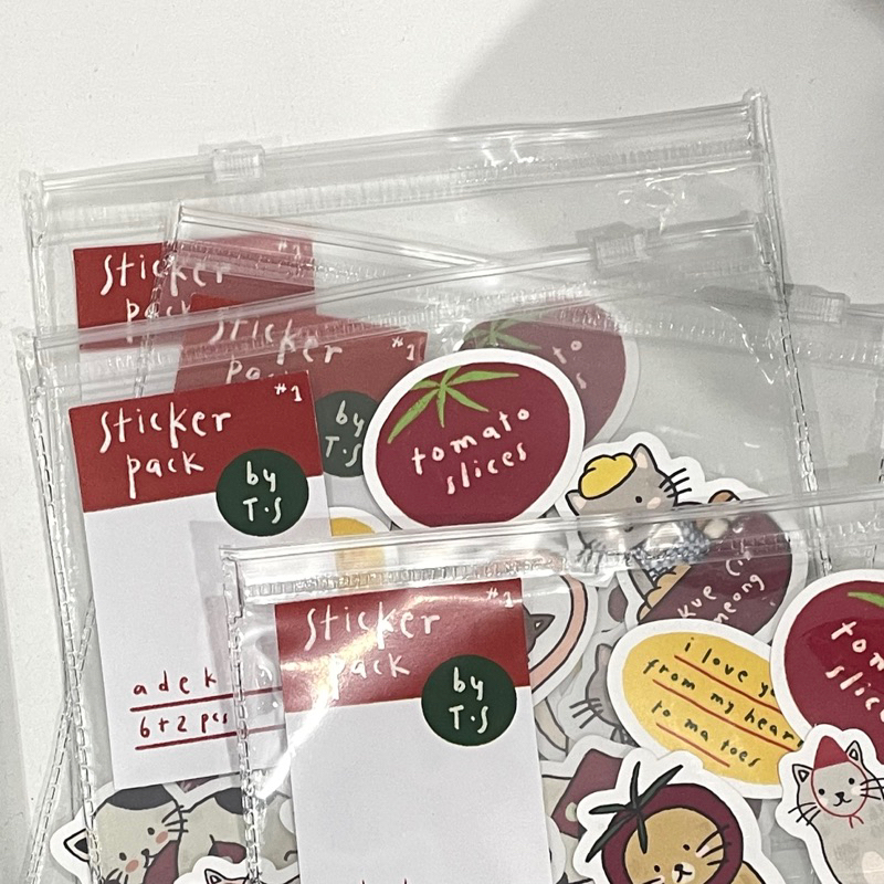

Tomato Slices - Sticker Pack vol. 1 Adek
