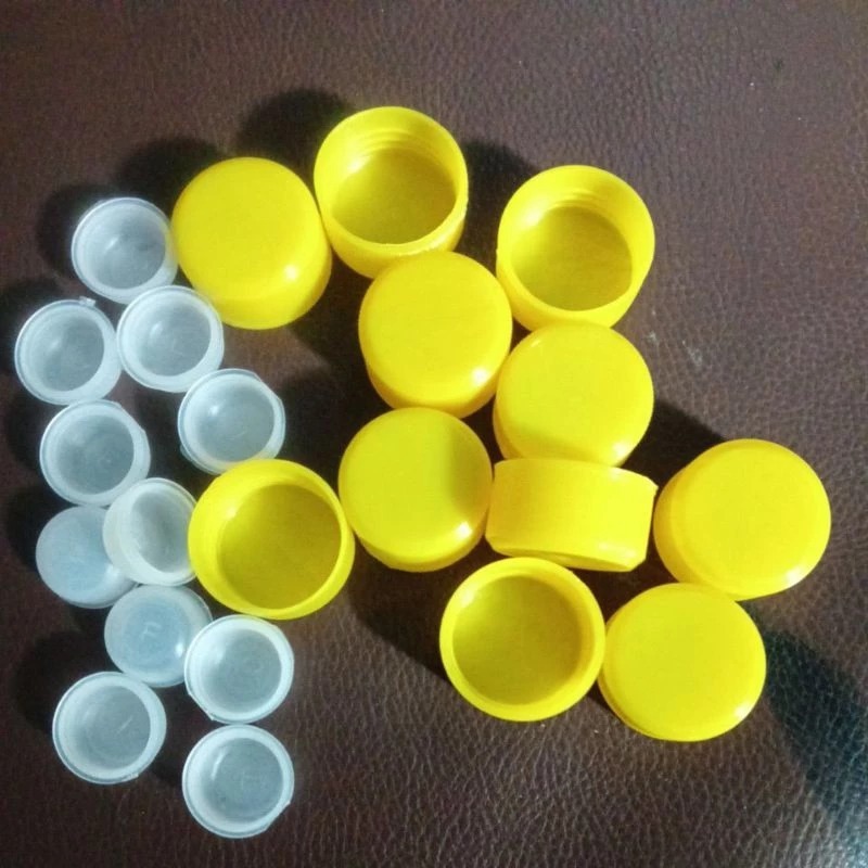 [1 TUTUP] Tutup Luar Botol Plastik Ulir UC 1000 (KUNING) - Cocok untuk Botol Marjan, Kratingdaeng, J