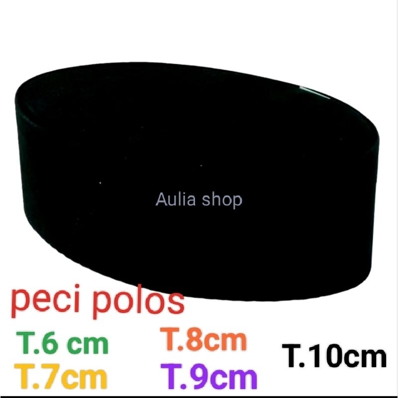 peci hitam ceper cak lontong#peci hitam  pendek#kopyah hitam ceper