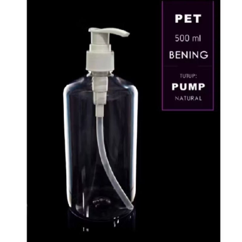 Botol Kosong Pump Botol 500 ML