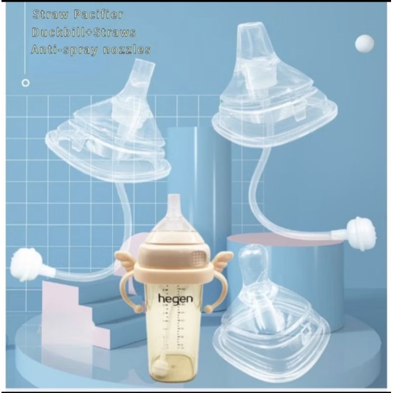 BK Hegen Straw Replacer / Sedotan Pengganti Dot Hegen/ Aksesoris Botol Hegen / Tutup Hegen/ Handle H