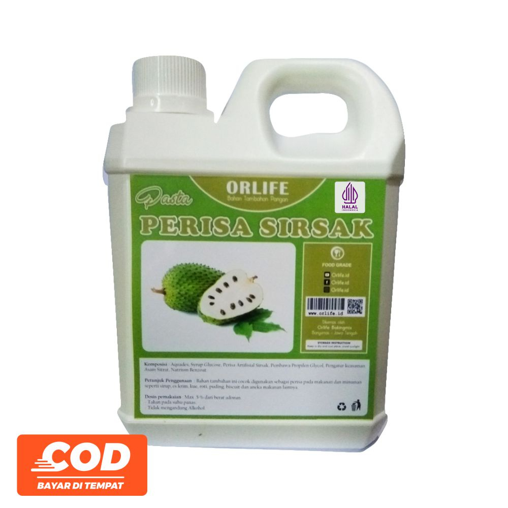 

Pasta Rasa Sirsak Atau Soursop 1 Kg Orlife