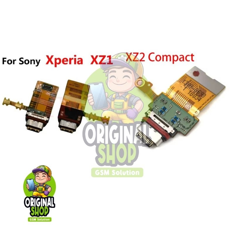 Flexible charger cas sony xperia XZ1 / XZ2 compact mini